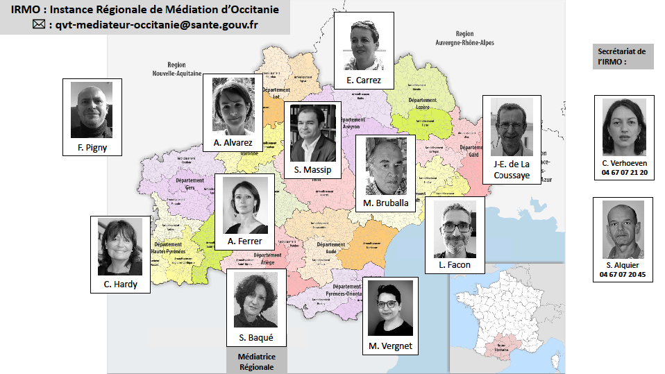 #Médiation. Composition de la commission régionale Occitanie