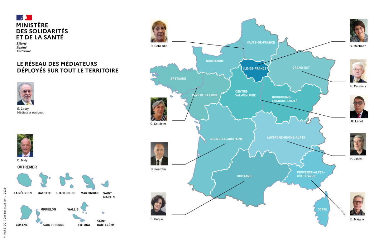 Le réseau des médiateurs