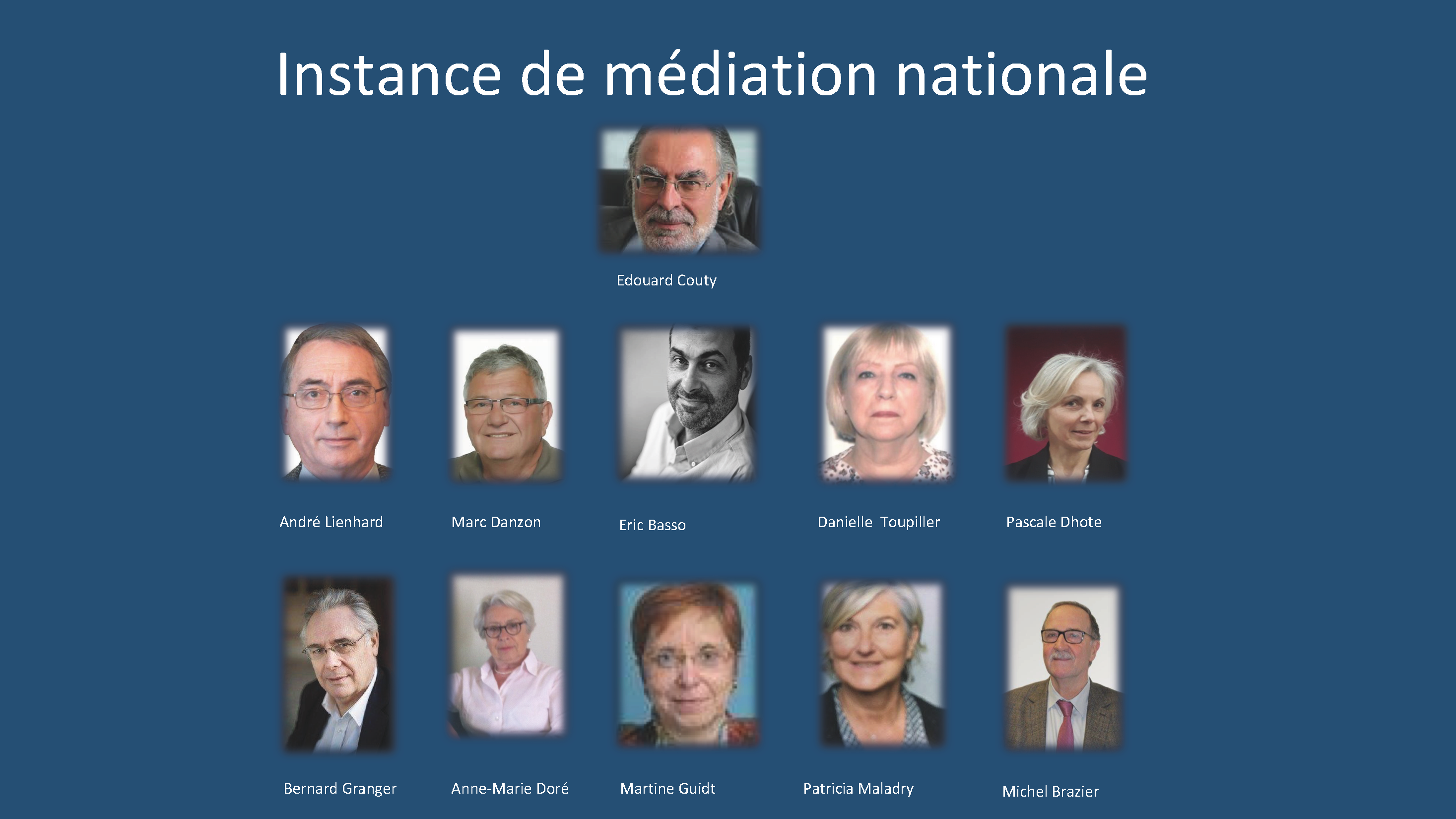 #Médiation. Composition Instance de médiation nationale